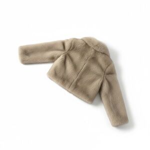 Divided Beige Faux Fur Collar Jacket